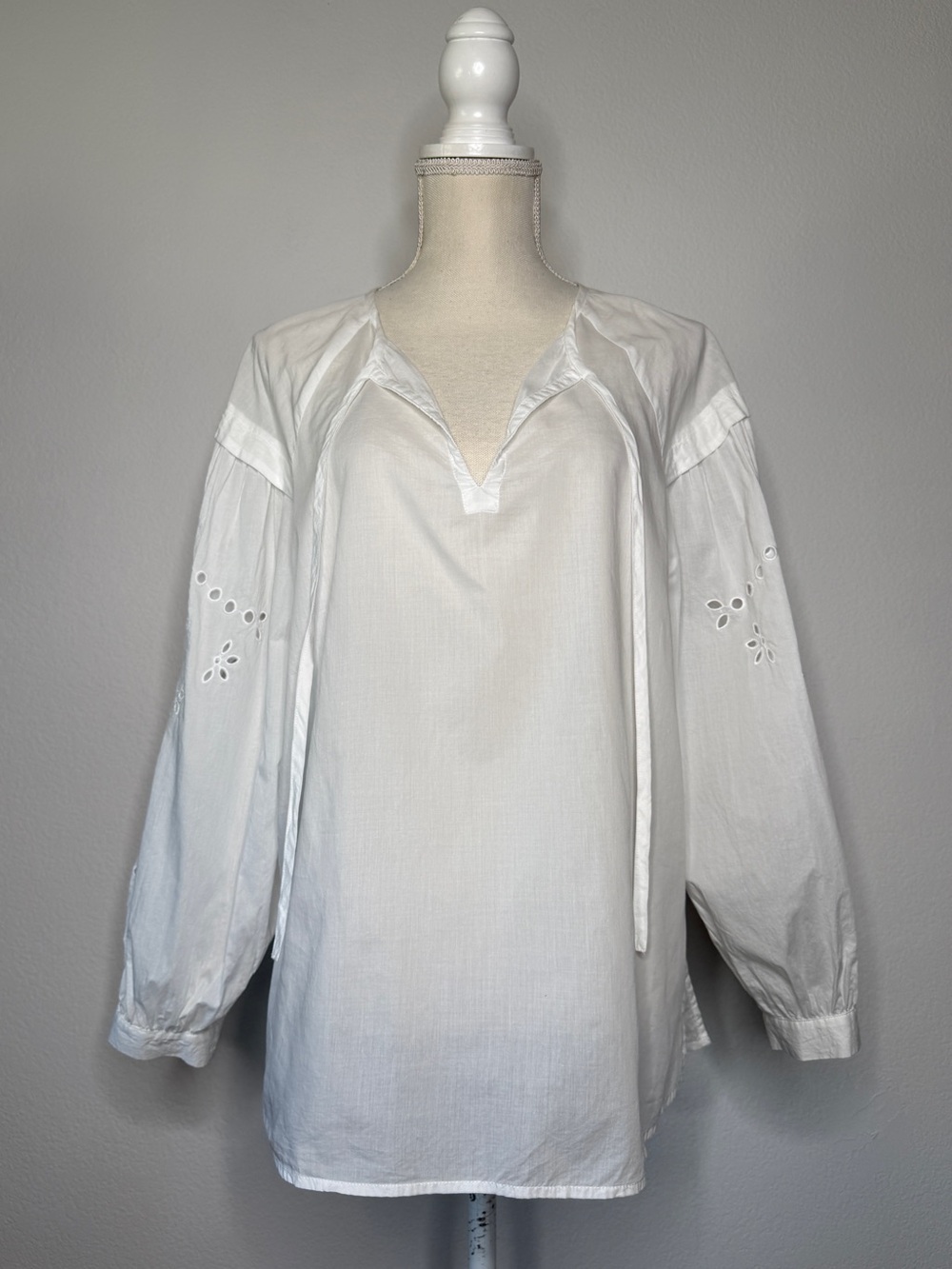 Rails Dari Beach White Eyelet Blouse